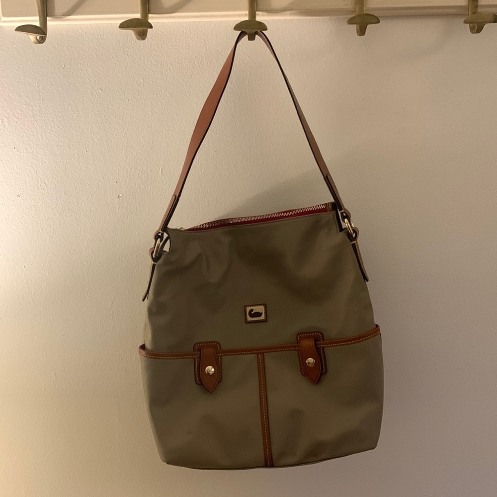 Dooney and Bourke Khaki Green Shoulder Bag
